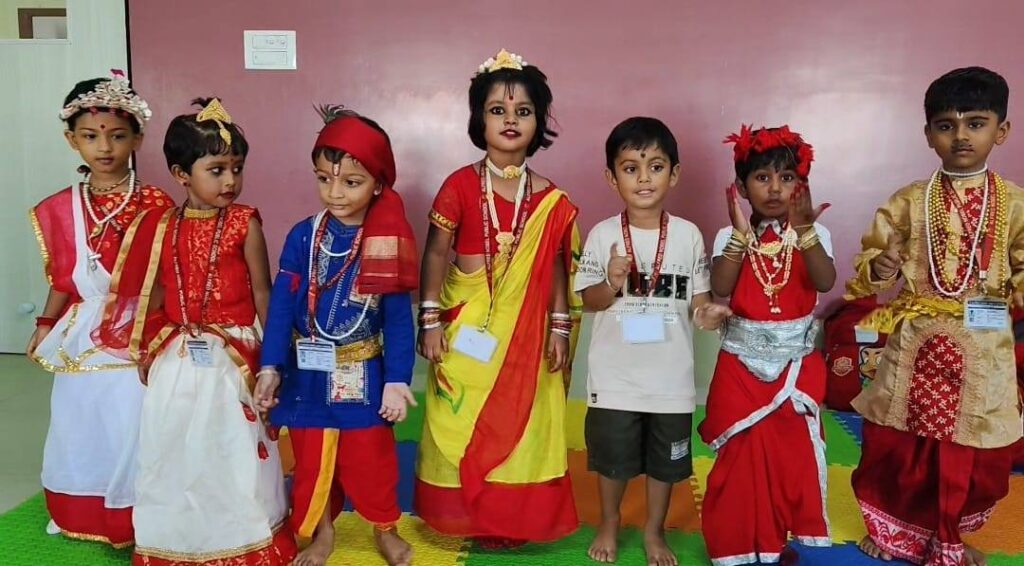 PRE DURGA PUJA CELEBRTION Alfred Nobel Public School